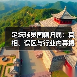 足坛球员国籍归属:真相、误区与行业内幕揭秘(图3) 足坛球员国籍归属:真相、误区与行业内幕揭秘(图3)