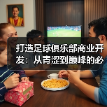 打造足球俱乐部商业开发:从青涩到巅峰的必经之路(图2) 打造足球俱乐部商业开发:从青涩到巅峰的必经之路(图2)