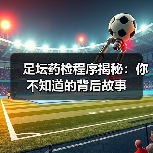 足坛药检程序揭秘:你不知道的背后故事(图4) 足坛药检程序揭秘:你不知道的背后故事(图4)