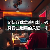 足坛赌球监管机制：破解行业迷局的关键，未来可期（图2）