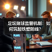 足坛赌球监管机制：如何筑起铁壁防线？（图2）