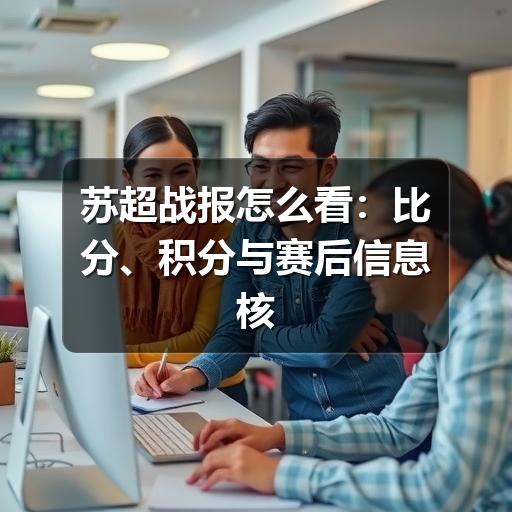 苏超战报怎么看:比分、积分与赛后信息核对指南