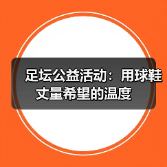 足坛公益活动:用球鞋丈量希望的温度(图4) 足坛公益活动:用球鞋丈量希望的温度(图4)