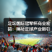足坛国际冠军杯商业密码:揭秘足球产业新引擎(图1) 足坛国际冠军杯商业密码:揭秘足球产业新引擎(图1)